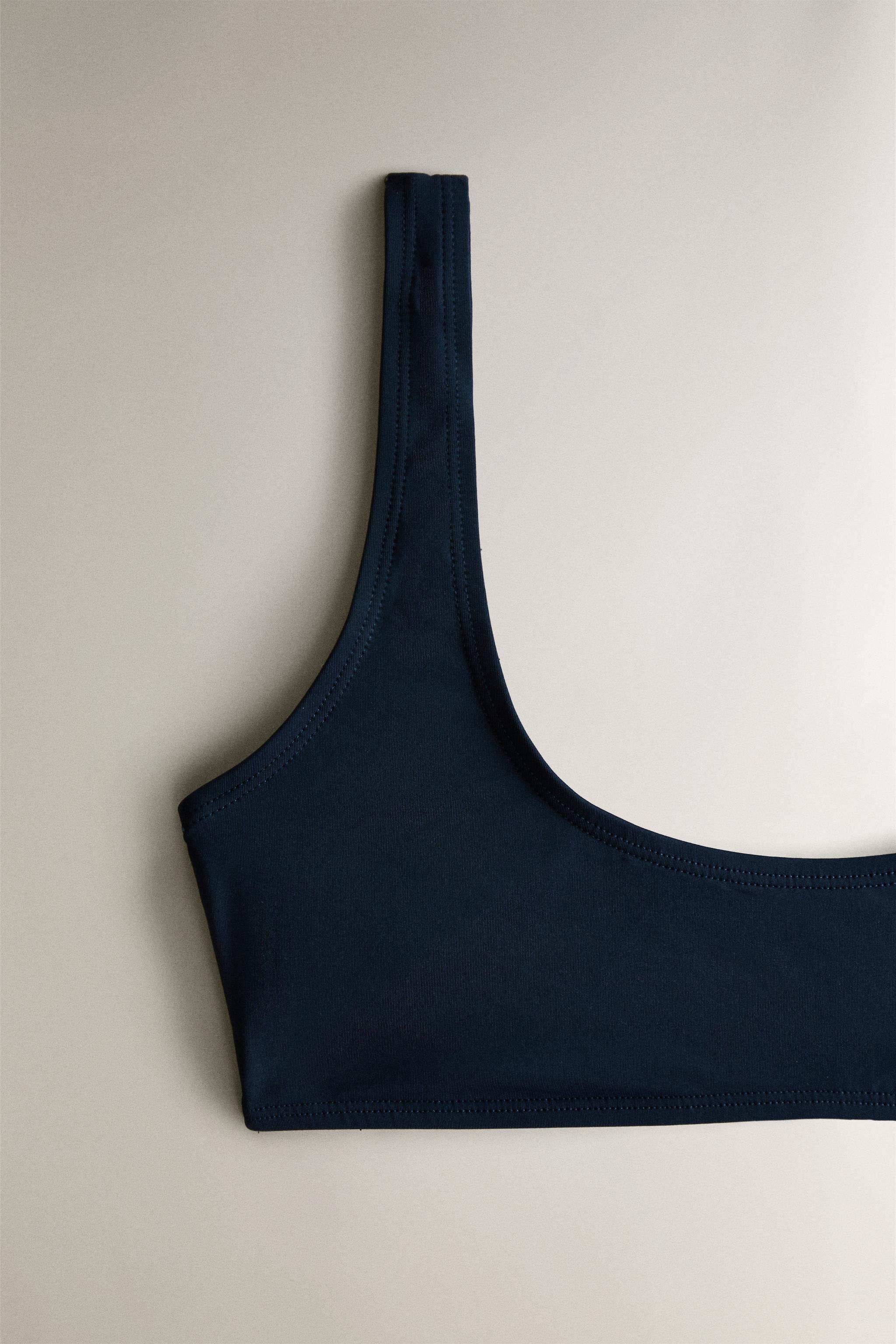 TOP BIKINI PLAGE DÉCOLLETÉ ROND